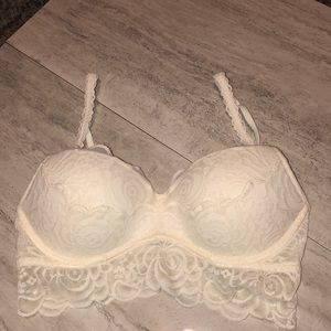 Pink Victoria’s Secret lace bralette